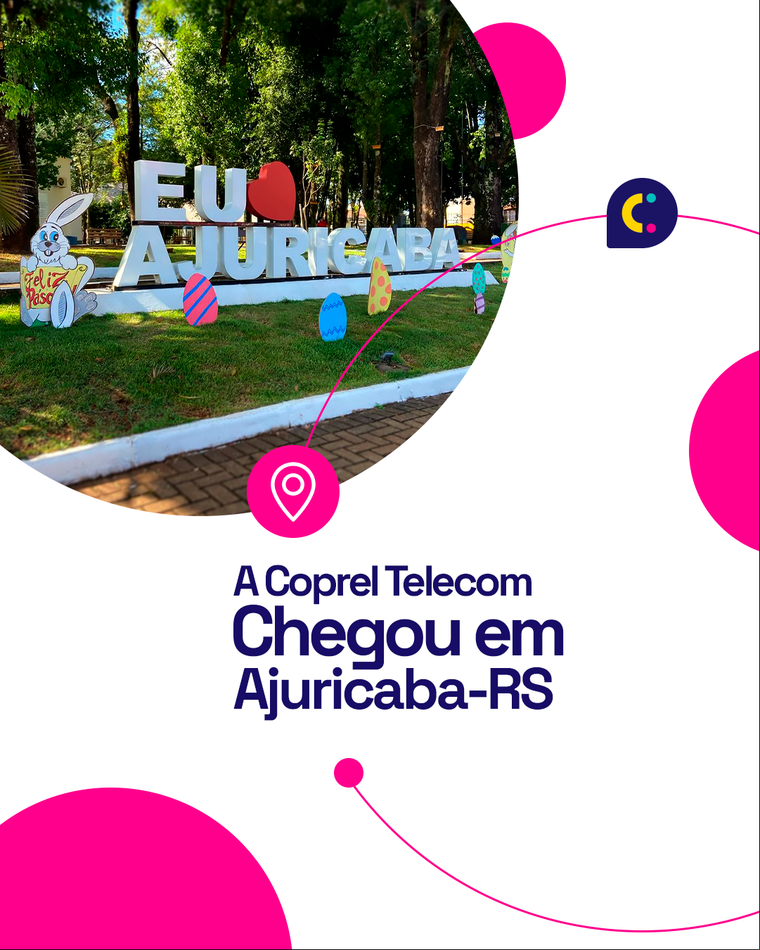 Banner Ajuricaba Coprel Telecom