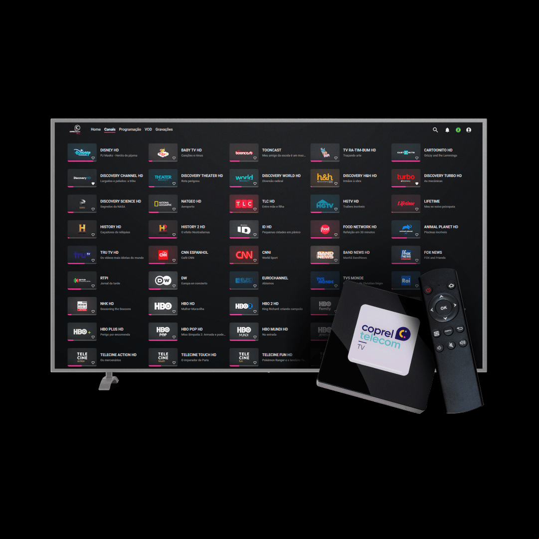 Banner TV Coprel Telecom